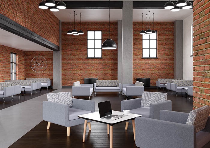 PSI SEATING PULSE DESIGN Liberty reception area seating