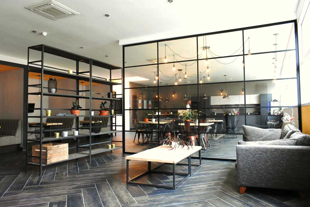 contemporary office partitions by applied